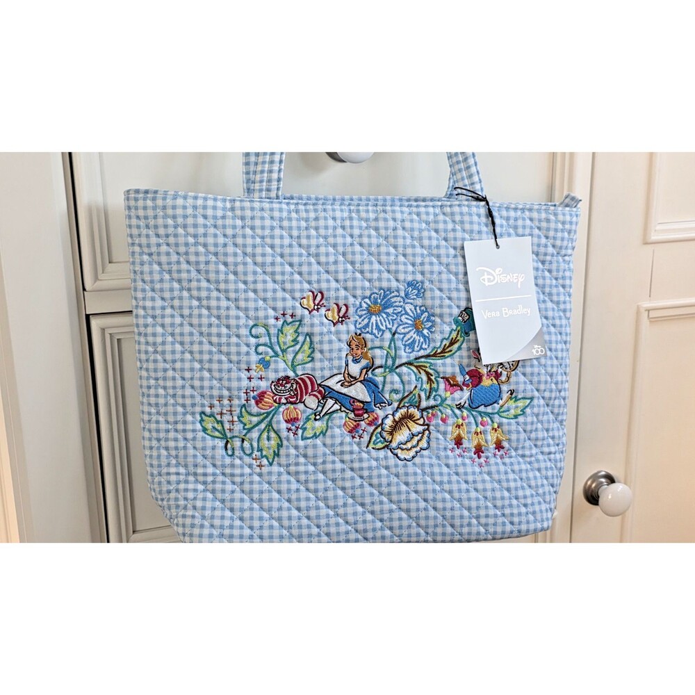 Vera Bradley Disney Small Tote Shoulder Bag ALICE IN WONDERLAND ~ NWT - Picture 2 of 11